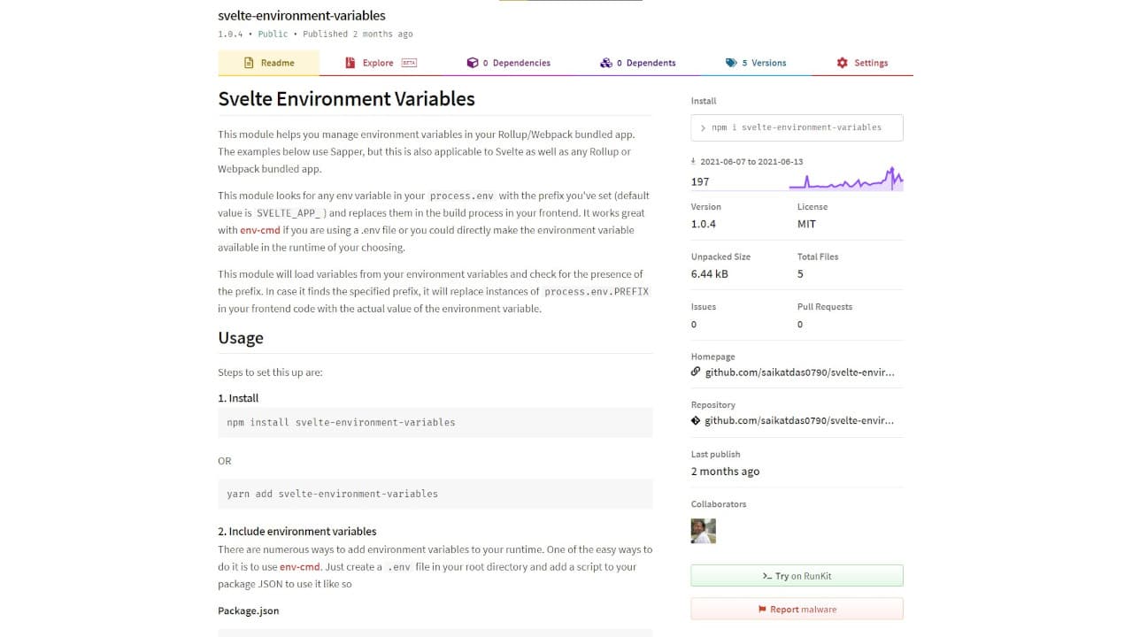 Large screenshot of landing page
